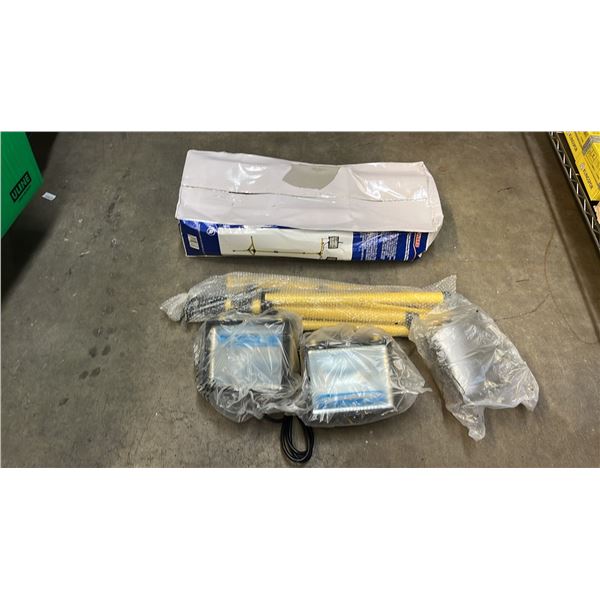 *NEW IN BOX* WESTWARD TELESCOPIC 2-HEAD (2 X 500W) HALOGEN WORK LIGHT