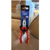 Image 1 : CASE OF *NEW* WESTWARD 6" VDE BENT LONG NOSE PLIERS