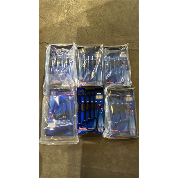 BOX OF *NEW* WESTWARD 5 PIECE SAE RATCHETING WRENCH SETS