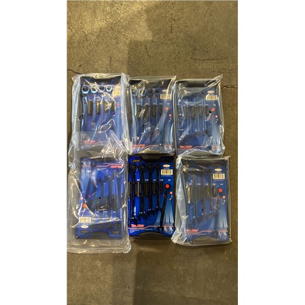 BOX OF *NEW* WESTWARD 5 PIECE SAE RATCHETING WRENCH SETS