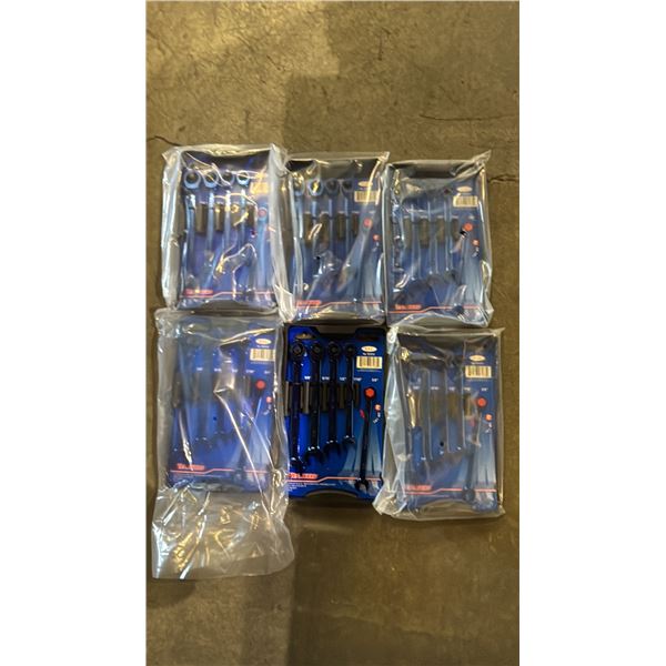 BOX OF *NEW* WESTWARD 5 PIECE SAE RATCHETING WRENCH SETS