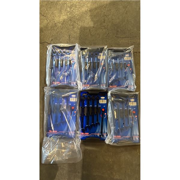 BOX OF *NEW* WESTWARD 5 PIECE SAE RATCHETING WRENCH SETS