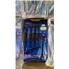 Image 2 : BOX OF *NEW* WESTWARD 5 PIECE SAE RATCHETING WRENCH SETS