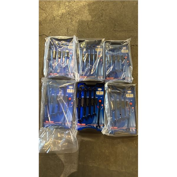 BOX OF *NEW* WESTWARD 5 PIECE SAE RATCHETING WRENCH SETS