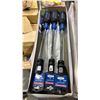 Image 2 : (3) BOXES OF *NEW* WESTWARD 8" SHANK 3/8" SLOTTED SCREWDRIVERS