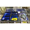 Image 1 : (4) *NEW* WESTWARD 5 PCS SAE RATCHETING WRENCH SETS, WESTWARD HEX DIE RETHREADING SET & MORE