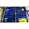Image 2 : (4) *NEW* WESTWARD 5 PCS SAE RATCHETING WRENCH SETS, WESTWARD HEX DIE RETHREADING SET & MORE