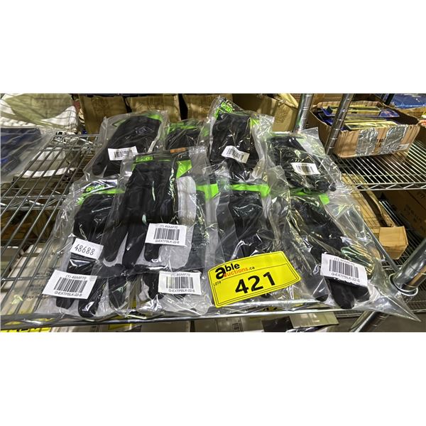 11 PAIRS OF *NEW* IRONCLAD EXO MOTOR PRO GLOVES: SIZE SMALL
