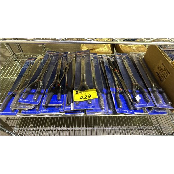 23 *NEW* WESTWARD 1/2" LONG HOSE GRIP DOUBLE X PLIERS