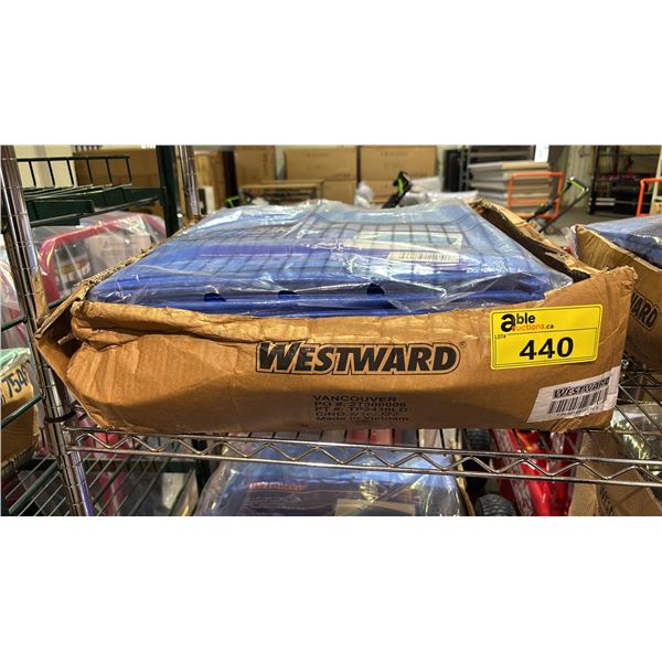 BOX OF *NEW* WESTWARD 24' X 30' LIGHT DUTY POLYETHYLENE TARPS