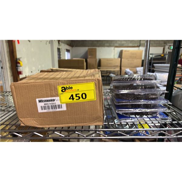 (2) BOXES & (5) LOOSE *NEW* WESTWARD 6" X 5/8" STAINLESS STEEL STRINGER BEAD WHEEL BRUSHES