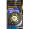 Image 2 : (3) BOXES OF *NEW* WESTWARD 6" X 5/8" STAINLESS STEEL STRINGER BEAD WRINGER BRUSHES