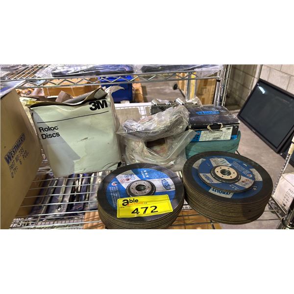 ASSORTED *NEW* GRINDING DISCS