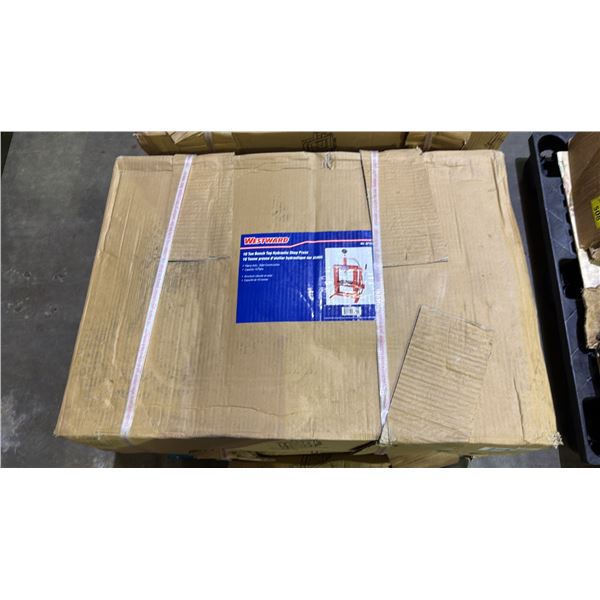 *NEW IN BOX* WESTWARD 10 TON BENCH TOP HYDRAULIC SHOP PRESS