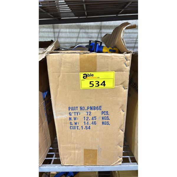 CASE OF *NEW* WESTWARD 6" VDE BENT LONG NOSE PLIERS