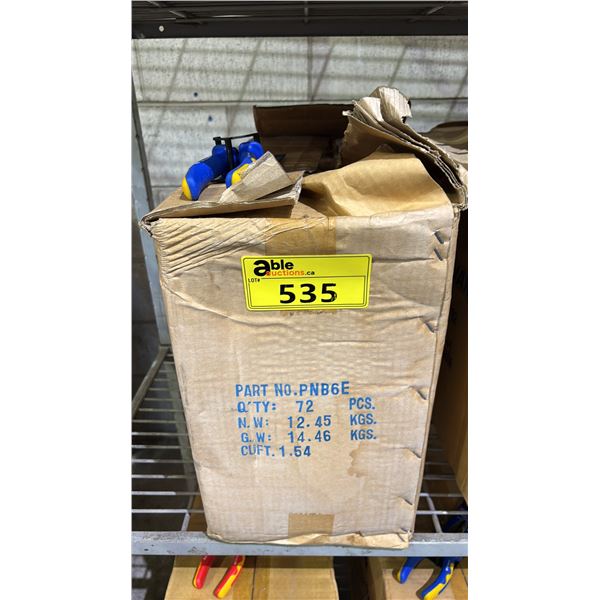 CASE OF *NEW* WESTWARD 6" VDE BENT LONG NOSE PLIERS