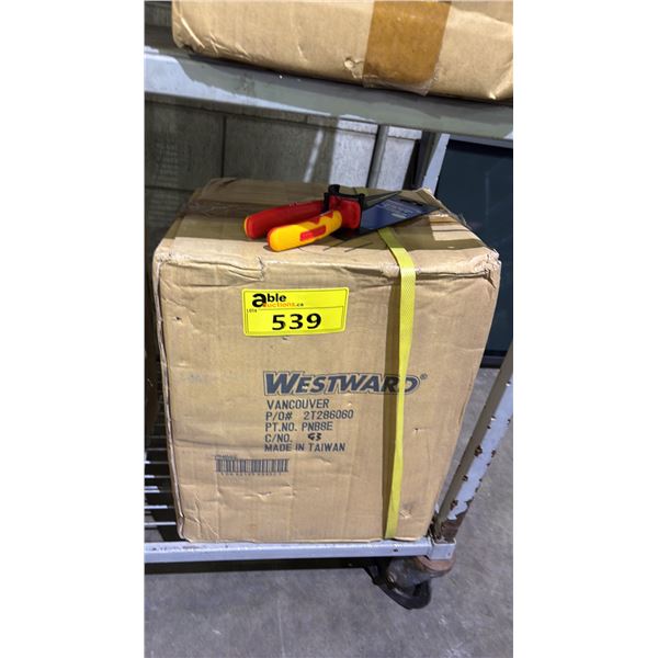 CASE OF *NEW* WESTWARD 6" VDE BENT LONG NOSE PLIERS