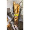 Image 3 : BUNDLE OF (6) *NEW* GARANT REPLACEMENT SHOW SHOVEL HANDLES