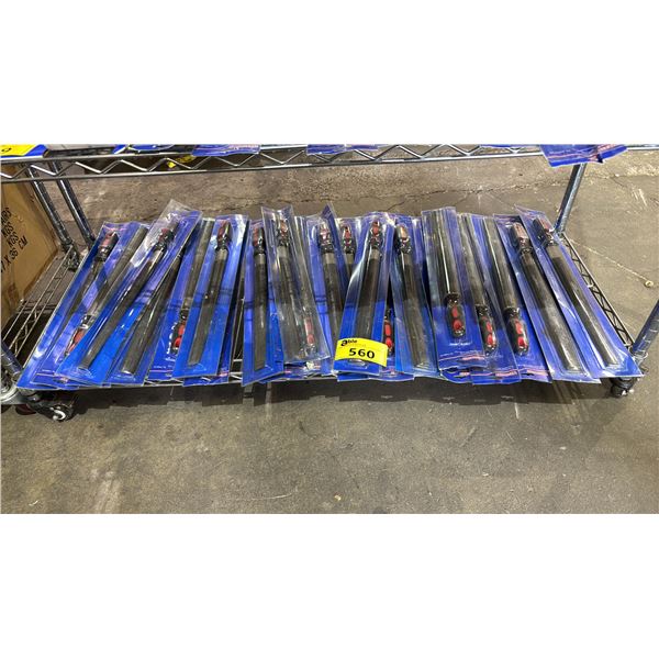 SHELF OF *NEW* WESTWARD 14" HALF ROUND BASTARD FILES