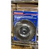 Image 2 : BOX OF *NEW* WESTWARD 6" X 5/8" STAINLESS STEEL STRINGER BEAD WHEEL BRUSHES