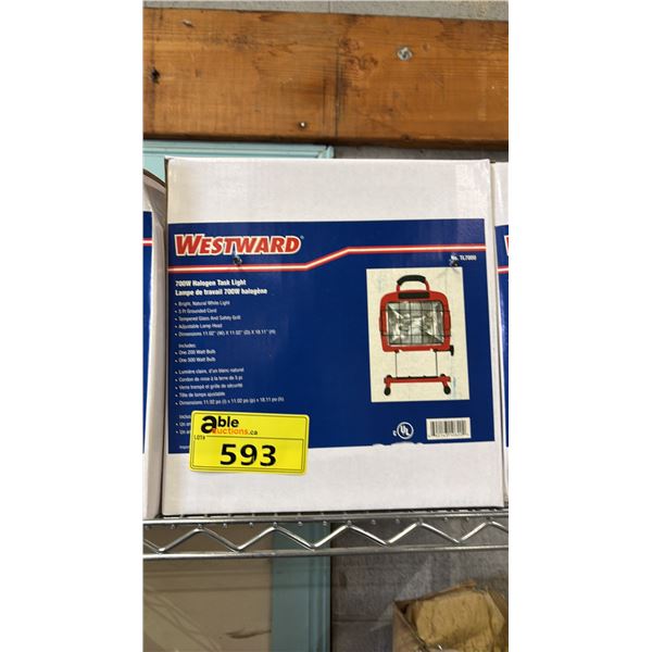 *NEW IN BOX* WESTWARD 700W HALOGEN TASK LIGHT
