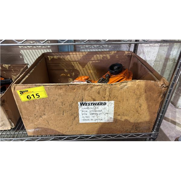 *NEW* WESTWARD 6 TON CHAIN HOIST *SOME RUST*