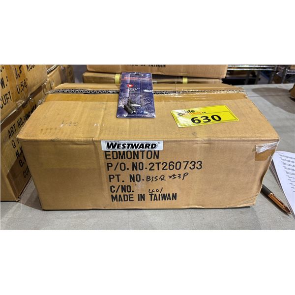 CASE OF *NEW* WESTWARD SQUARE #3 25MM DRILL/SCREWDRIVER BITS