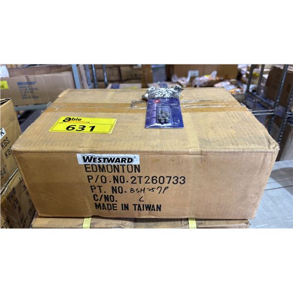 CASE OF *NEW* WESTWARD HEX 7/32" DRILL/SCREWDRIVER BITS