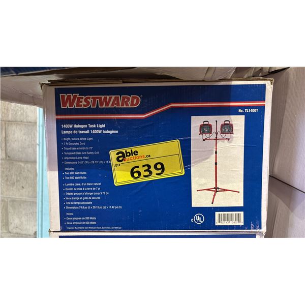 *NEW IN BOX* WESTWARD 1400W HALOGEN TASK LIGHT