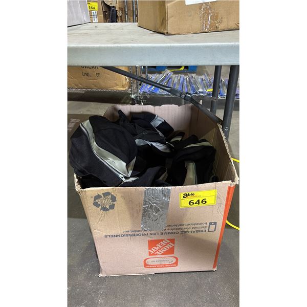 BOX OF *NEW* HERCULES WINTER MOTORCYCLE HELMET LINERS