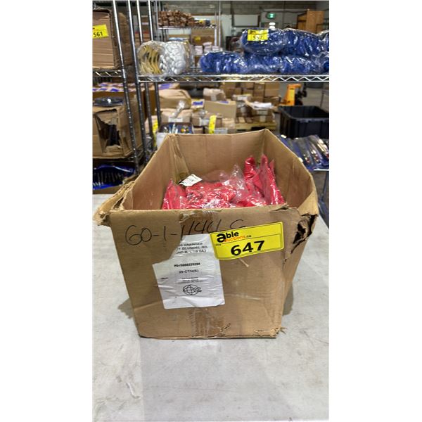 BOX OF *NEW* CONDOR ONE SIZE HARD HAT LINERS