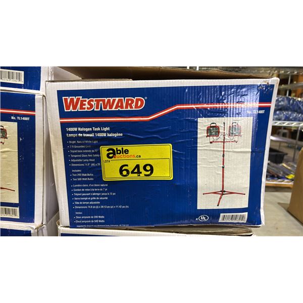 *NEW IN BOX* WESTWARD 1400W HALOGEN TASK LIGHT