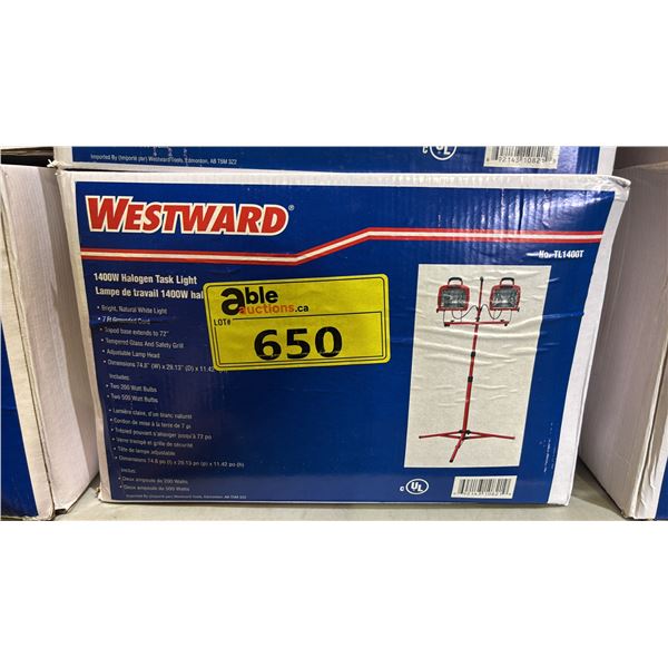 *NEW IN BOX* WESTWARD 1400W HALOGEN TASK LIGHT