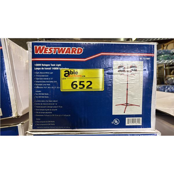 *NEW IN BOX* WESTWARD 1400W HALOGEN TASK LIGHT