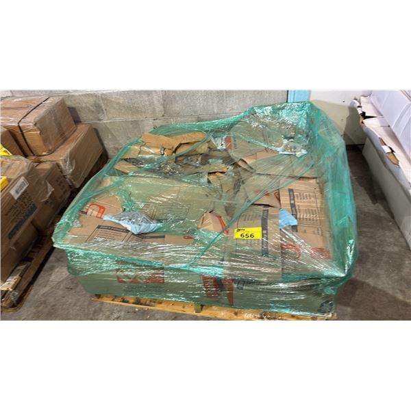 PALLET OF ASSORTED *NEW* BOLTS, FASTENERS, WASHERS & MORE *MUST TAKE ALL*