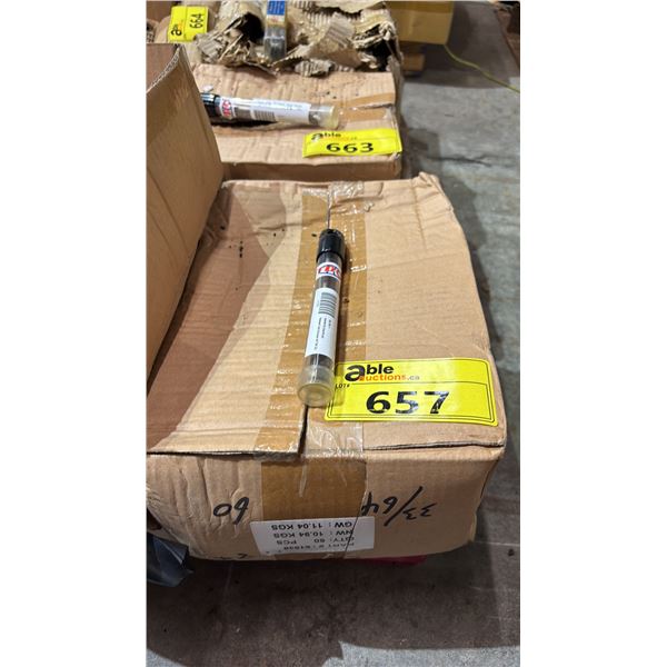 BOX OF *NEW* TDC 33/64" COBALT 1/2" REDUCED SHANK DRILL BITS