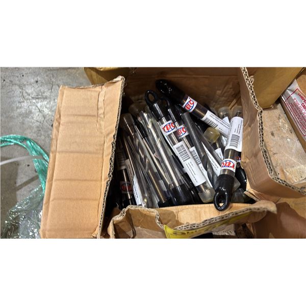 BOX OF *NEW* TDC 33/64" COBALT 1/2" REDUCED SHANK DRILL BITS