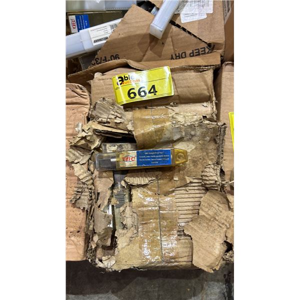 BOX OF *NEW* TDC HSS STRAIGHT FLUTE TAPS: 7/8-9 NC BOTTOM/T10157B