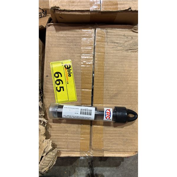 BOX OF *NEW* TDC SILVER & DEMING BLACK OXIDE FINISH 1-3/16" 3-FLATS DRILL BITS