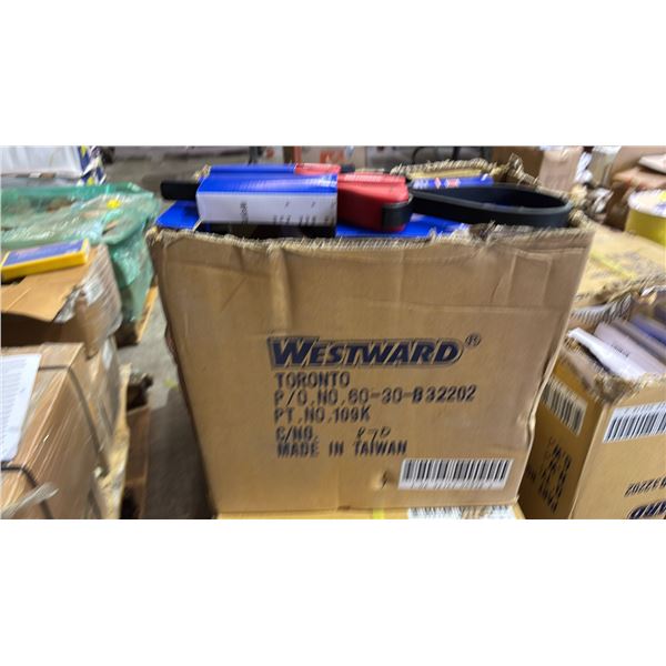 BOX OF *NEW* WESTWARD 2 PIECE STRAP WRENCH SETS