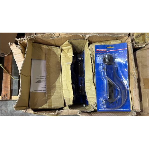 CASE OF *NEW* WESTWARD QUICK ACTING TUBE CUTTERS: 1/4" - 2-5/8"