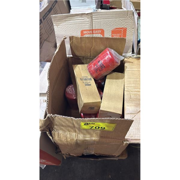 BOX OF ASSORTED *NEW* BALDWIN & LUBERFINER FILTERS