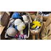 Image 1 : PALLET OF ASSORTED HARD HATS *MUST TAKE ALL*