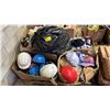 Image 1 : PALLET OF ASSORTED HARD HATS *MUST TAKE ALL*