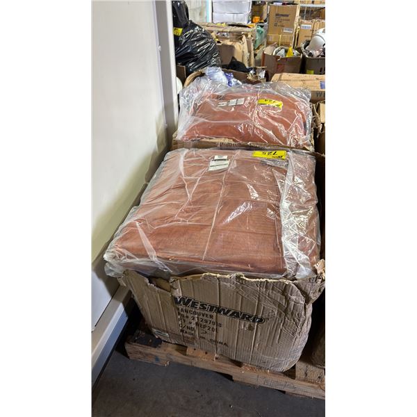 BOX OF *NEW* INDUSTRIAL GRADE 20" X 20" WELDING PILLOWS