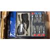 Image 2 : BOX OF *NEW* WESTWARD 9 PCS MINI PLIERS & SCREWDRIVERS SETS