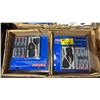 Image 2 : BOX OF *NEW* WESTWARD 9 PCS MINI PLIERS & SCREWDRIVERS SETS