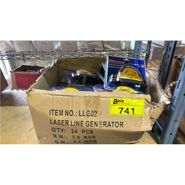 BOX OF *NEW* WESTWARD LASER LINE GENERATORS