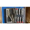 Image 2 : BOX OF *NEW* WESTWARD 9 PC MINI PLIERS & PRECISION SCREWDRIVER SETS