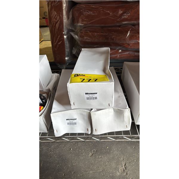 (3) BOXES OF *NEW* WESTWARD INSULATED SQUARE #1 SCREWDRIVERS
